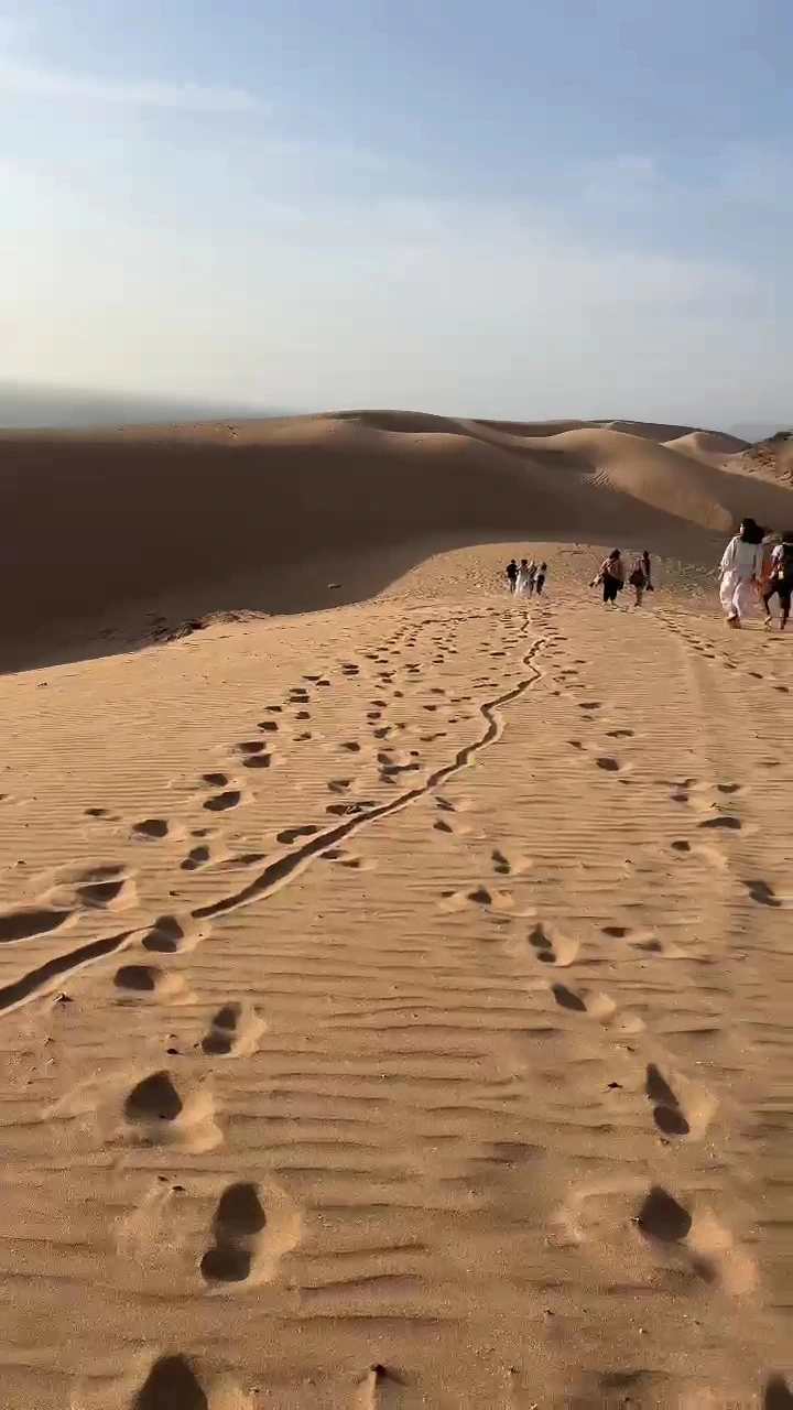 mini desert sandboarding adventure and walk near Agadir & Taghazout.