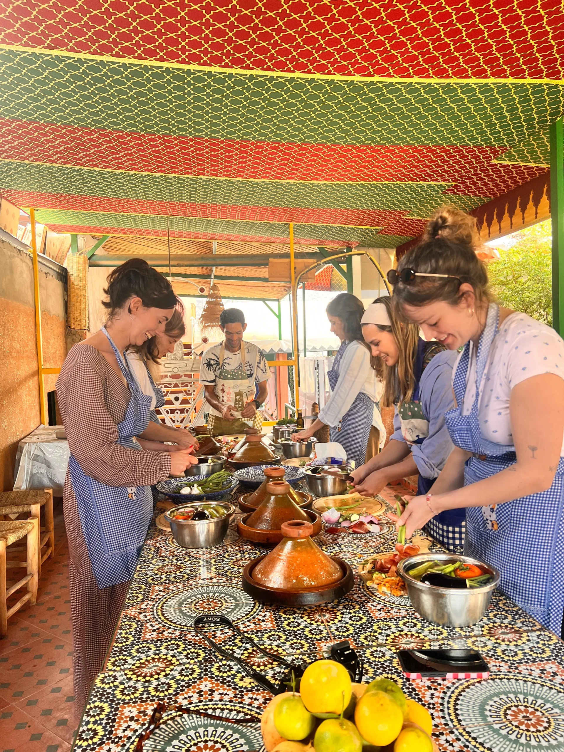 Hands-on Berber Tagine Cooking Class in Aourir/Taghazout.